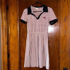 ModCloth Fit and Flair polo dress